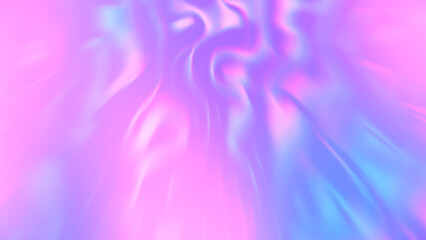 Abstract jelly splash holographic backdrop 8k 16:9, copy space. Light blue soft pink purple white gradient background. Pastel neon rainbow. Prism blurry iridescent texture for poster cover web design