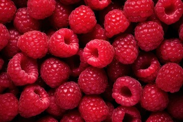 Pile of Raspberries