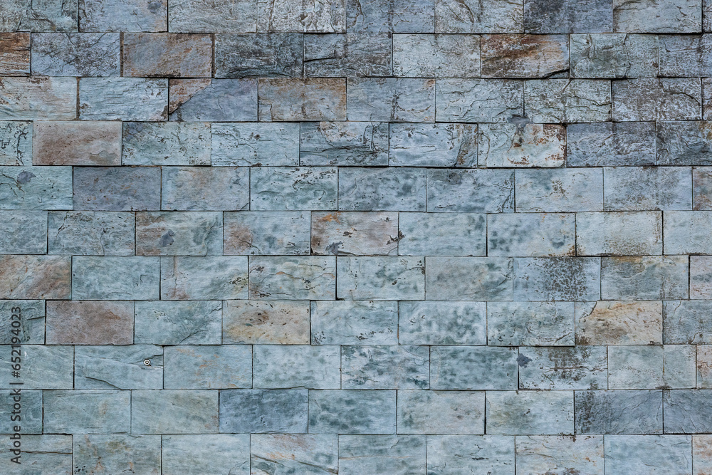 Poster detail of wall cladding with split stone texture