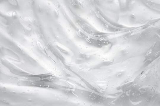 Transparent clear liquid serum gel cosmetic texture background