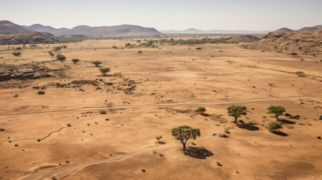 Arid and semi arid areas in Northern Africa