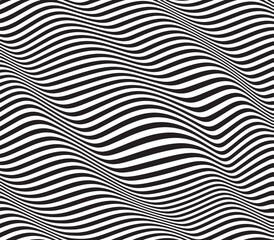 Vector illustration of a zebra-inspired background with textured stripes, perfect for modern and trendy designs.
