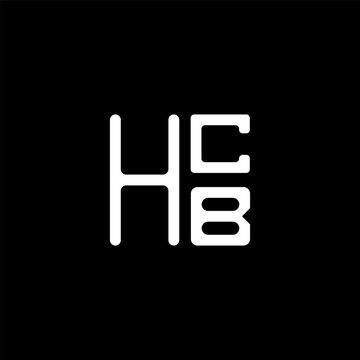HCB letter logo abstract creative design. HCB unique design, HCB minimalist element design.	