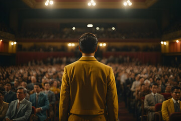 Obraz premiumStage fright,