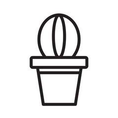 Farming Gardening Plant Outline Icon