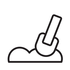 Shovel Soil Garden Outline Icon