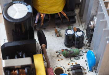 Short circuit on the electronic board. Damaged electrical components. High electric current or...