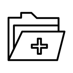New Folder Add Outline Icon