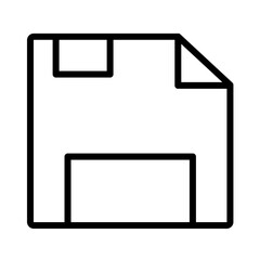 Save Data File Outline Icon