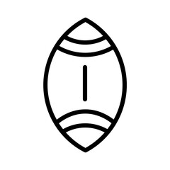 Football Game Sport Outline Icon