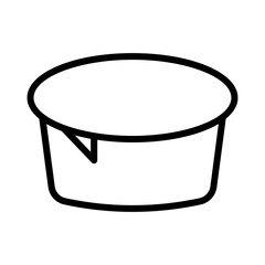 Dairy Food Sour Outline Icon