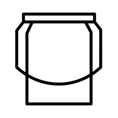 Barrel Dairy Milk Outline Icon