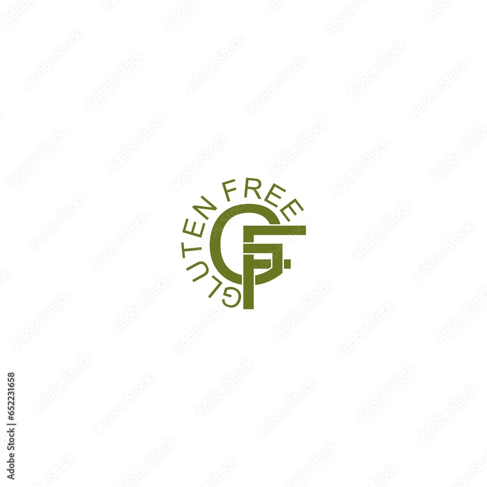 Canvas Prints Gluten free icon. Gluten Free sign isolated on white background