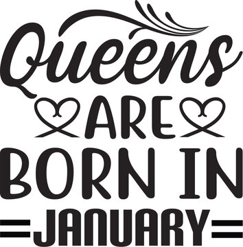 Queens Are Born In SVG, Birthday SVG, Birthday Queen SVG, For Cricut, For Silhouette, Cut Files, Png, Dxf, Svg Bundle, ueens svg bundle, Queen png Bundle, Queen playing cards png, Queen of Hearts, Que