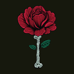 tattoo  design roses  illustration isolated vector 
