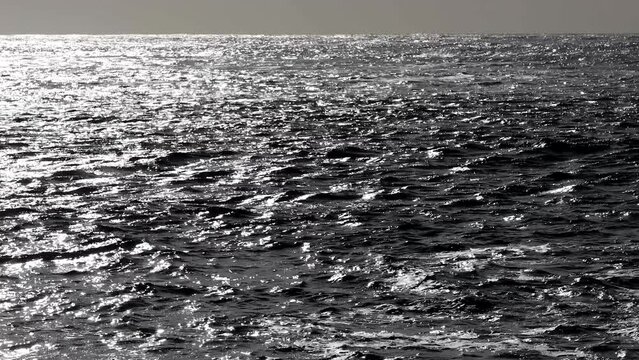 Aveiro, Portugal Large rolling waves in the Atlantic Ocean. 