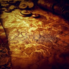 ancient treasure map
