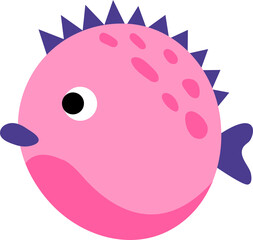 Cute hand drawn fish.