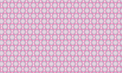 seamless pattern with pink hearts