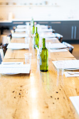 Long party table