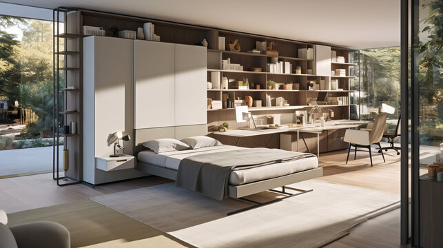 Scandinavian murphy bed deals