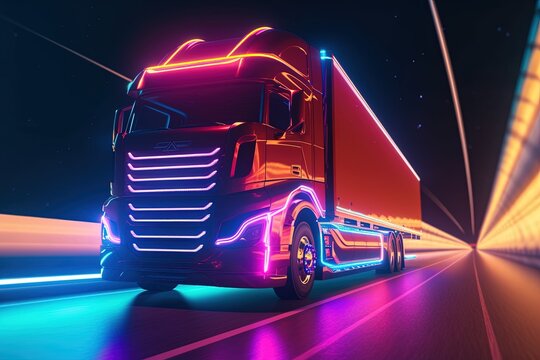 Neon lights cheap for trucks