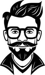 Teacher | Minimalist and Simple Silhouette - Vector illustration