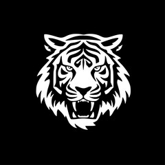 Tiger - High Quality Vector Logo - Vector illustration ideal for T-shirt graphic