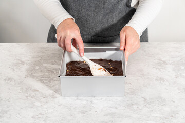 Chocolate hazelnut fudge