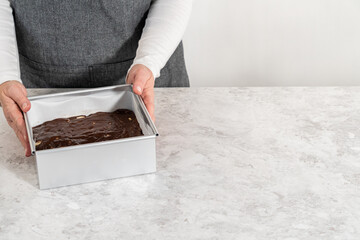 Chocolate macadamia fudge