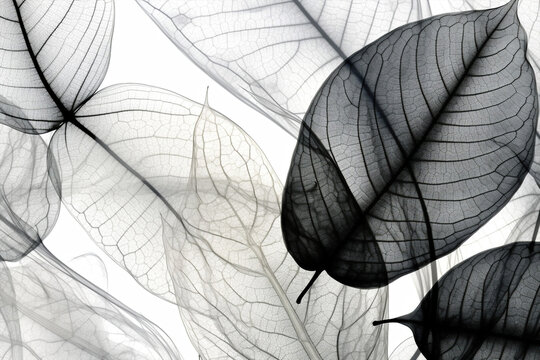 Decorative background celebration black leaf mandala ornamental pattern symbol illustration and graphic white design plant