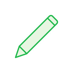 Pencil icon set. pen symbol. edit icon vector