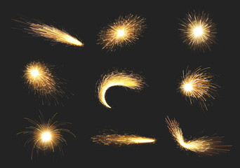 Welding Sparks Realistic