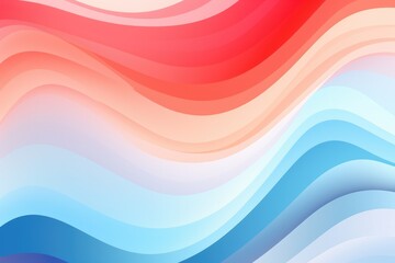 Abstract wave pattern bright color background clean design