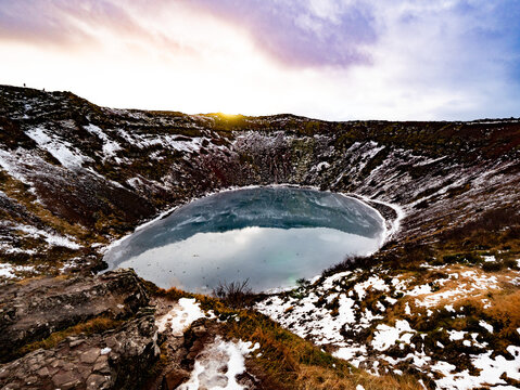 Kerio Kratersee island geysir urlaub norwegen irland grimsnes vulkanfeld vulkan  eruptionsg&uuml;rtel reykjanes langj&ouml;kull gebiet suourland selfoss  ei&ouml;de