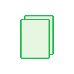 Document icon set. Paper icon. File Icon