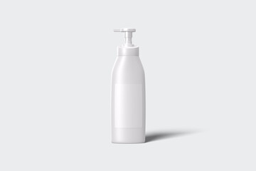 Shampoo bottle mockup