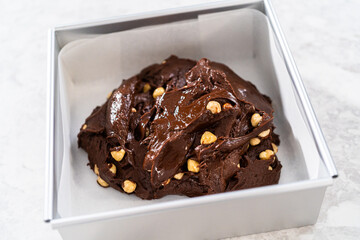 Chocolate hazelnut fudge