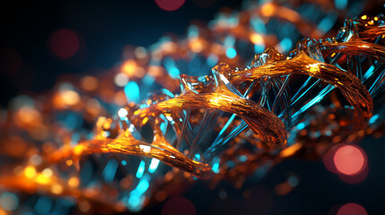 DNA Background HD 8K wallpaper Stock Photographic Image