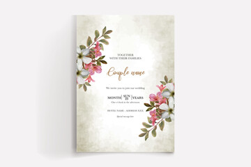 save the date wedding invitation tamplate