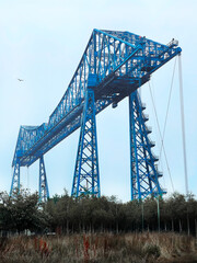 Transporter Bridge in Middlesbrough, United Kningdom