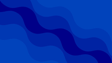 Fototapeta premium Abstract blue abstract wave pattern.
