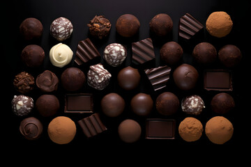 Truffles, decadent chocolate confections
