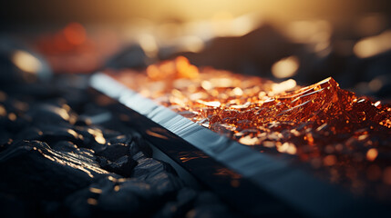 meat on grill HD 8K wallpaper Stock Photographic Image