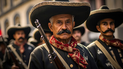 Cinco de Mayo (Mexico) - Commemorates the Mexican army's victory over French forces. - obrazy, fototapety, plakaty