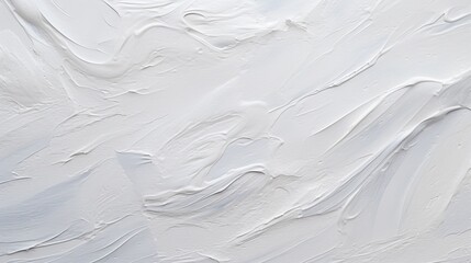 Obraz premium white paint strokes background.