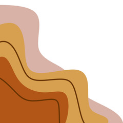 Abstract Blob Corner