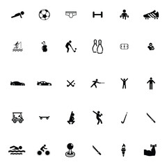 Sports Icon Set 1 For Your Design
