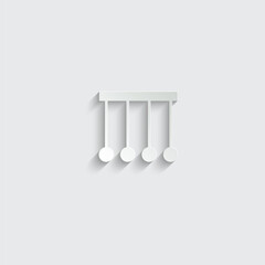 momuntum icon vector design  sign