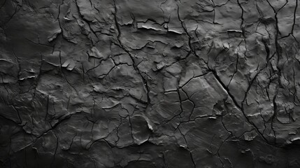 wall black plaster old background.